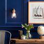 Industrial 1 Light Diner Style Wall Light - Copper
