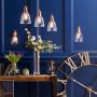Industrial 1 Light Diner Style Wall Light - Copper